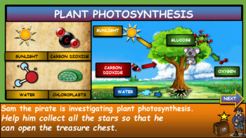 Plant Photosynthesis: |2nd-7th| Interactive Google Slides + Powerpoint Version + Worksheet