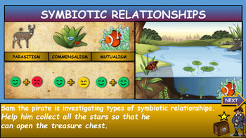 Symbiosis |3rd-8th|: Symbiotic Relationship Powerpoint + Google Slides: MS-LS2-1